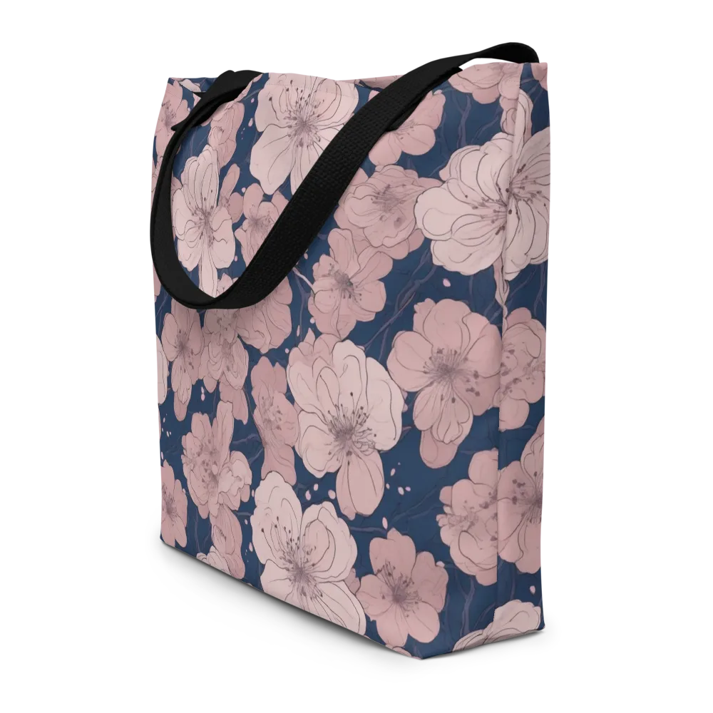 Moonlit Orchard on Large Tote Bag W/ Pocket — Front