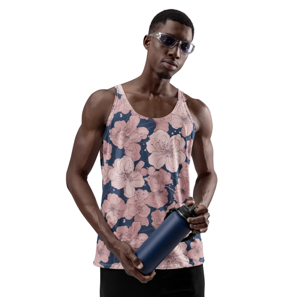 Moonlit Orchard on Men's Tank Top — Front