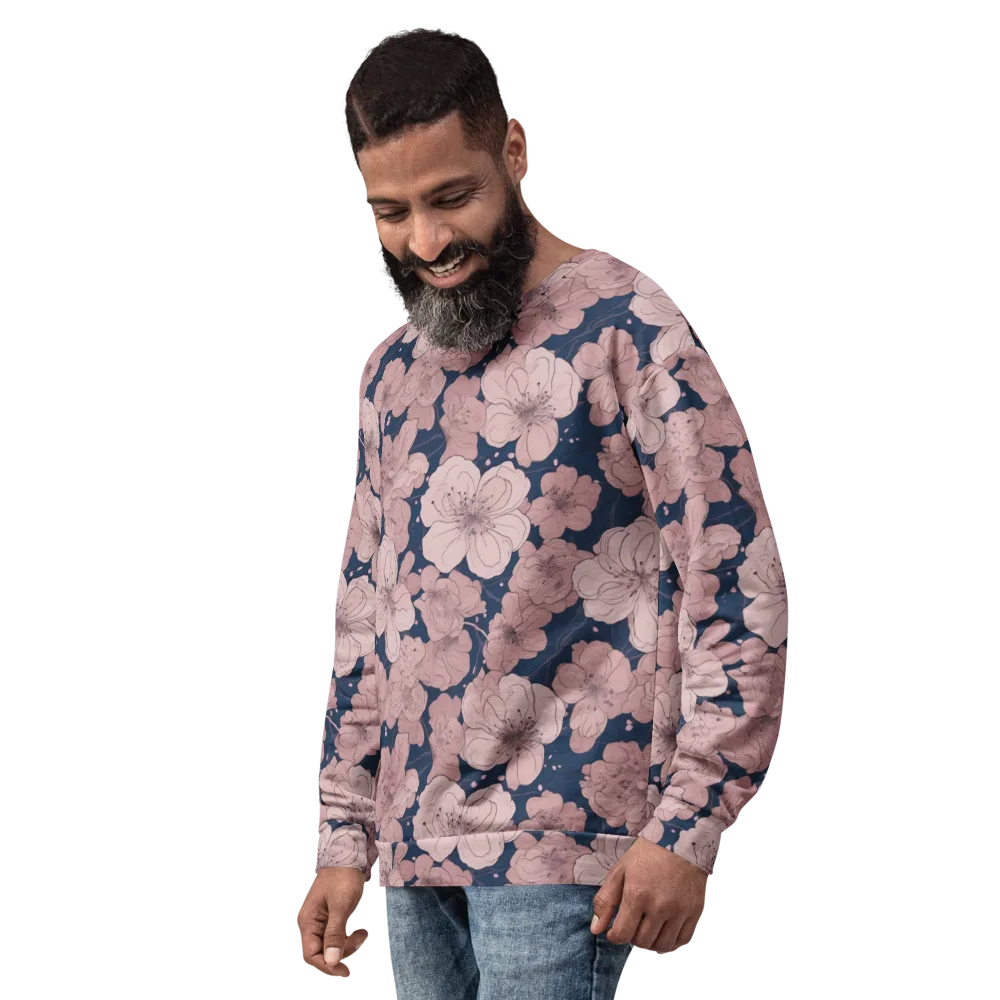 Moonlit Orchard on Sweatshirt — Left Front