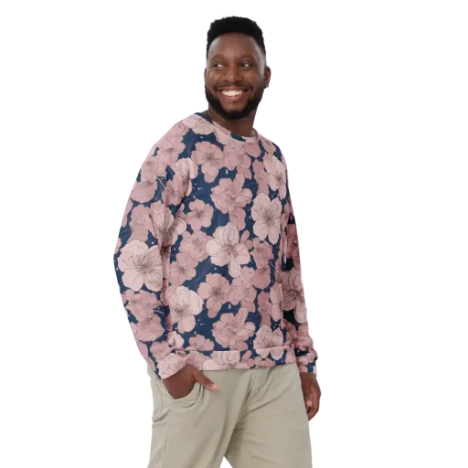Moonlit Orchard on a Sweatshirt