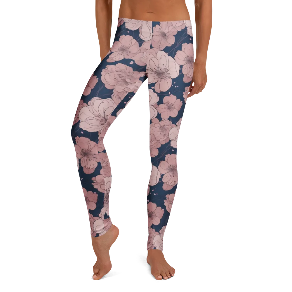 Moonlit Orchard on Leggings — Front