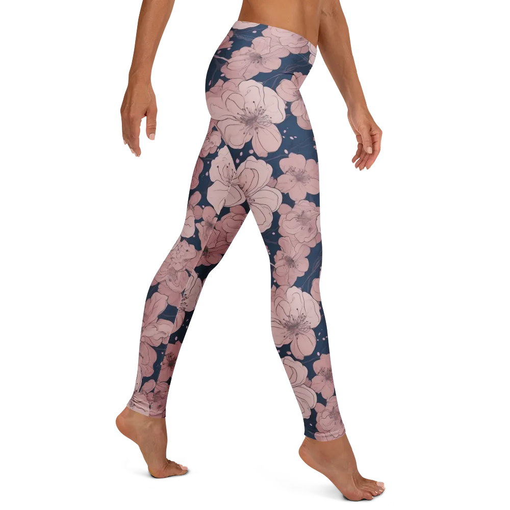Moonlit Orchard on Leggings — Right