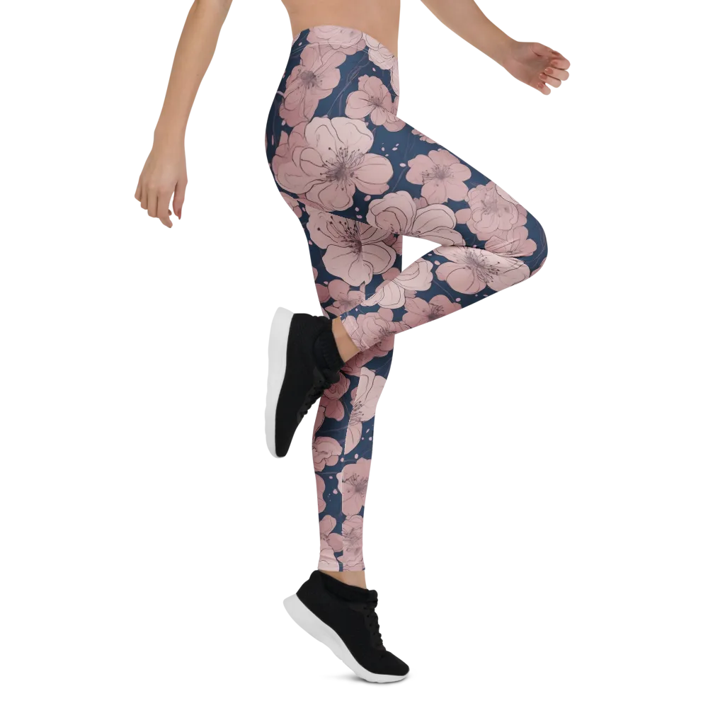 Moonlit Orchard on Leggings — Right