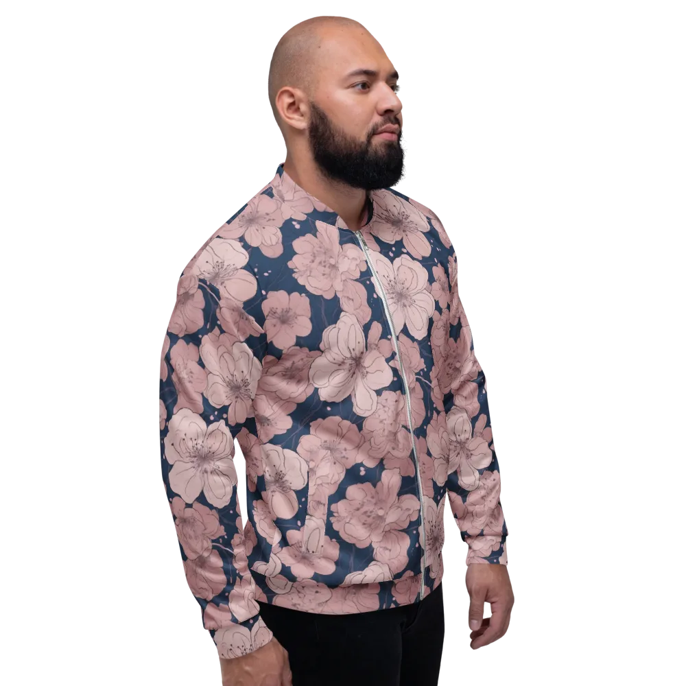Moonlit Orchard on Bomber Jacket — Right