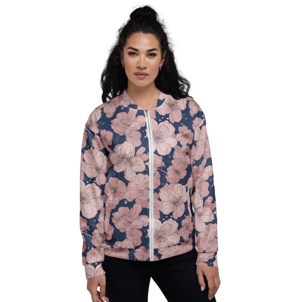 Moonlit Orchard on Bomber Jacket — Front