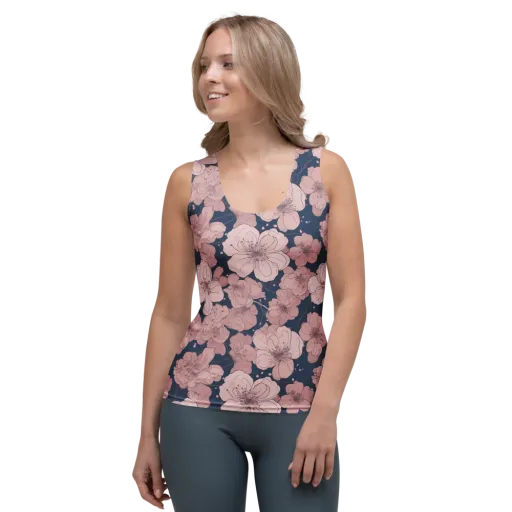 Moonlit Orchard on a Women's Tank Top