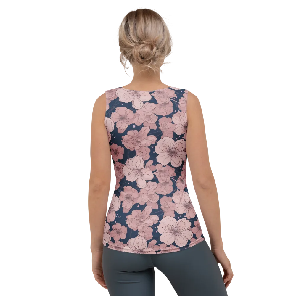 Moonlit Orchard on Women's Tank Top — Back