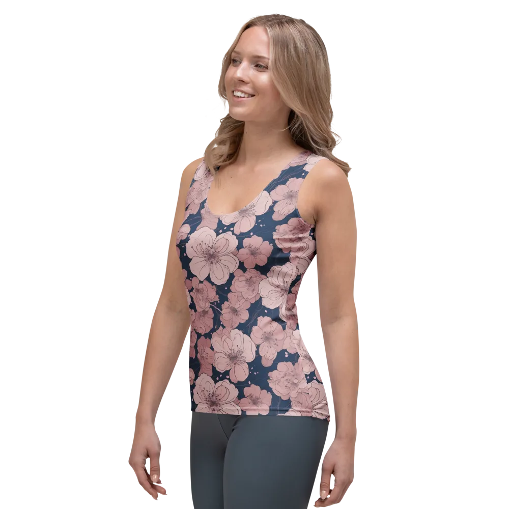 Moonlit Orchard on Women's Tank Top — Left Front
