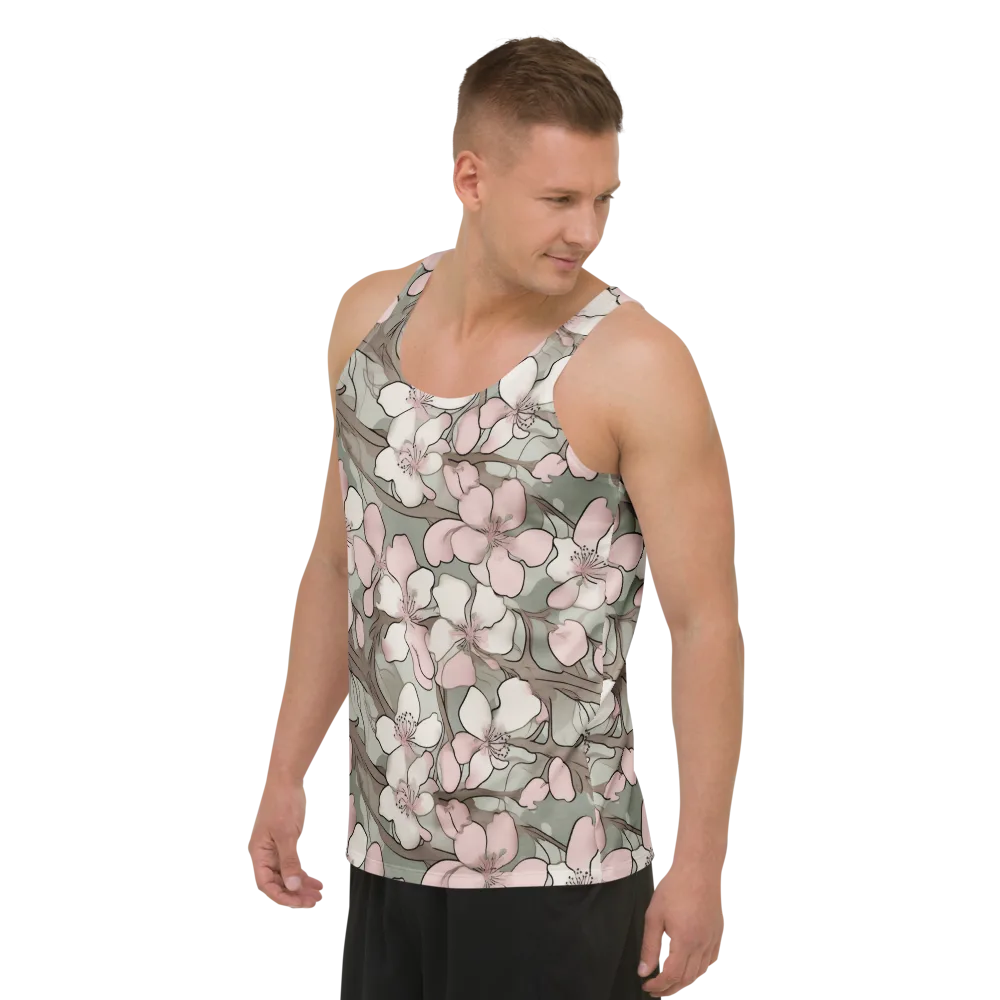 Petal Canopy on Men's Tank Top — Left Front