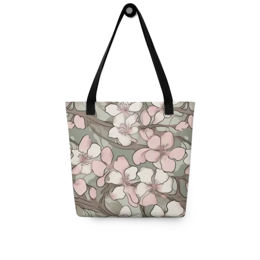 Petal Canopy on a Tote Bag