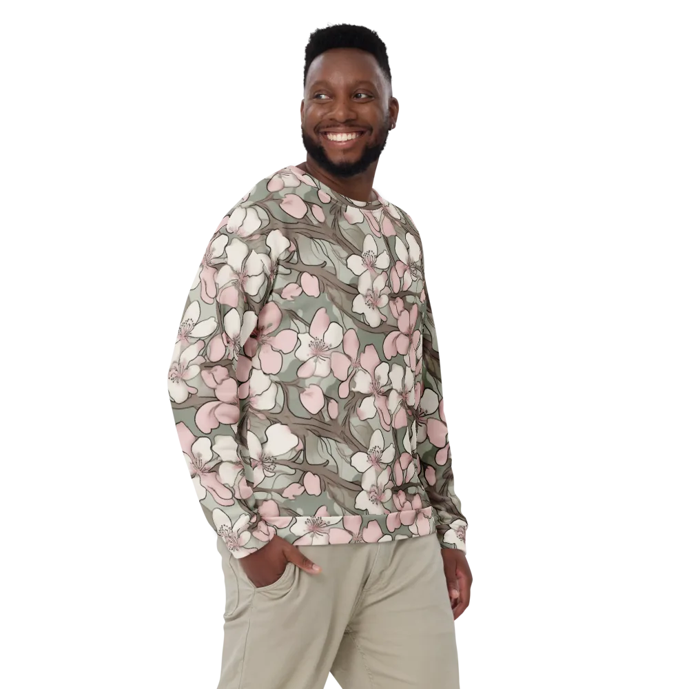 Petal Canopy on Sweatshirt — Front
