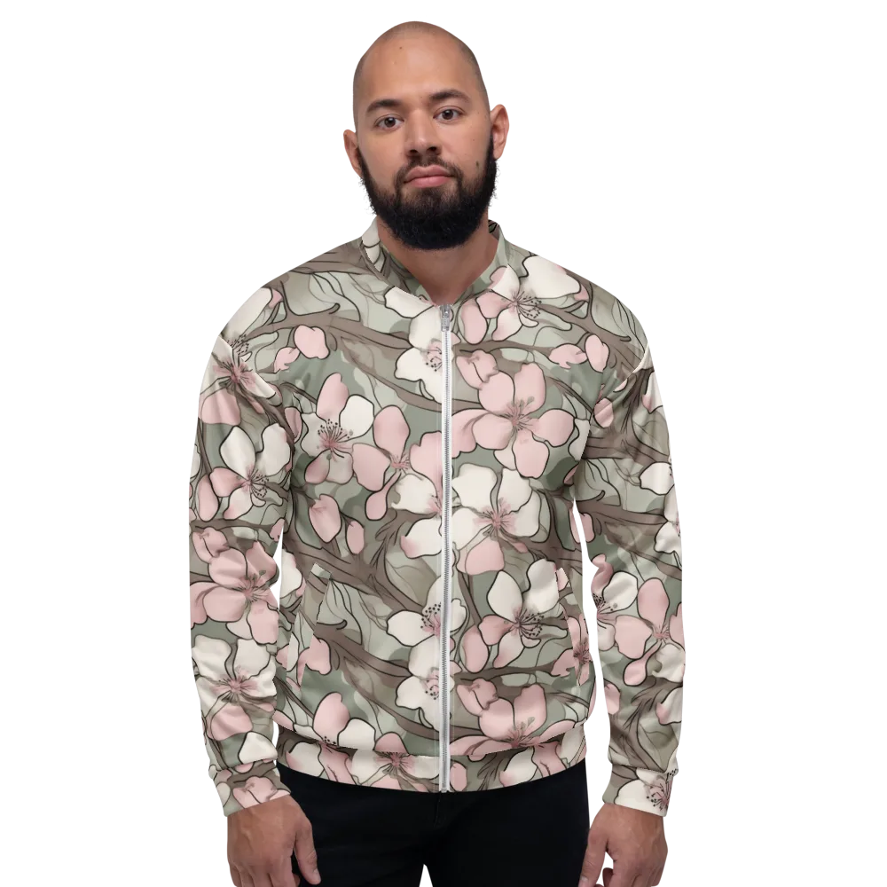 Petal Canopy on Bomber Jacket — Front