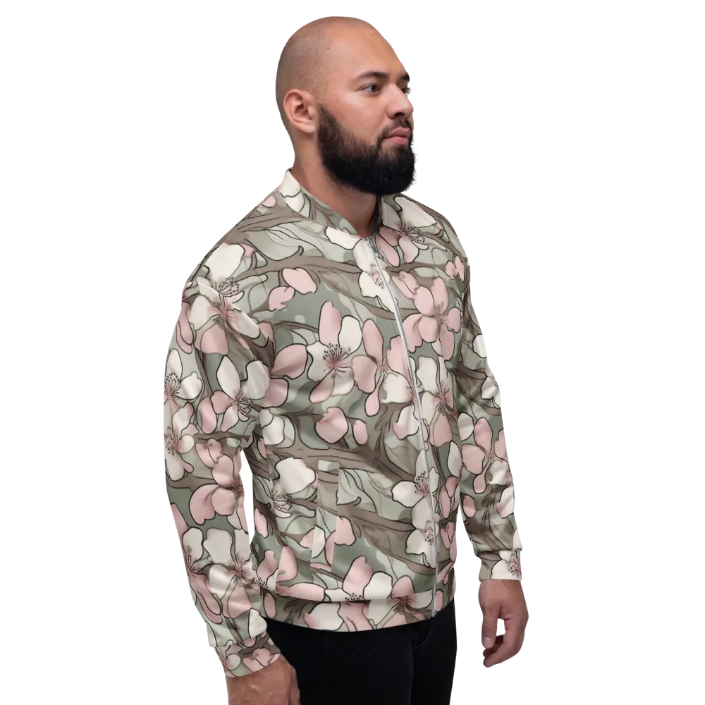 Petal Canopy on Bomber Jacket — Right