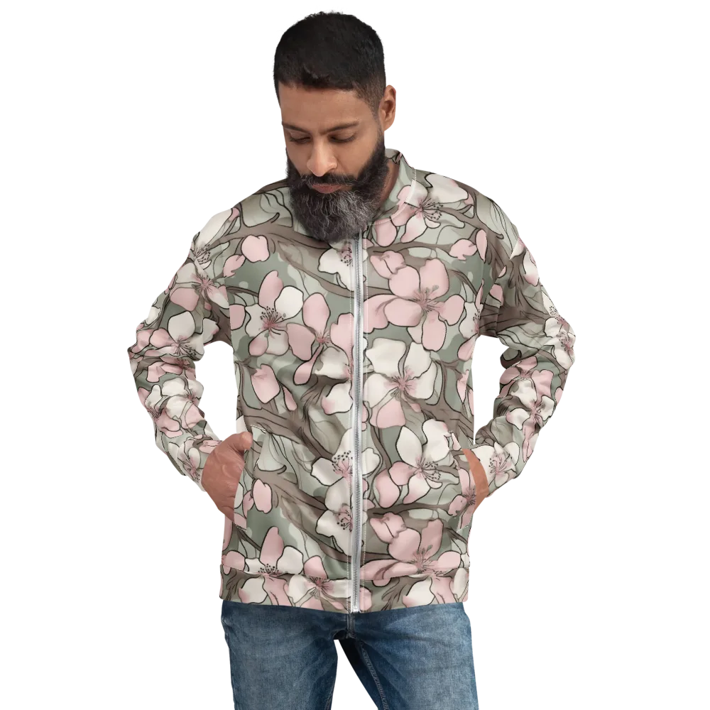 Petal Canopy on Bomber Jacket — Front