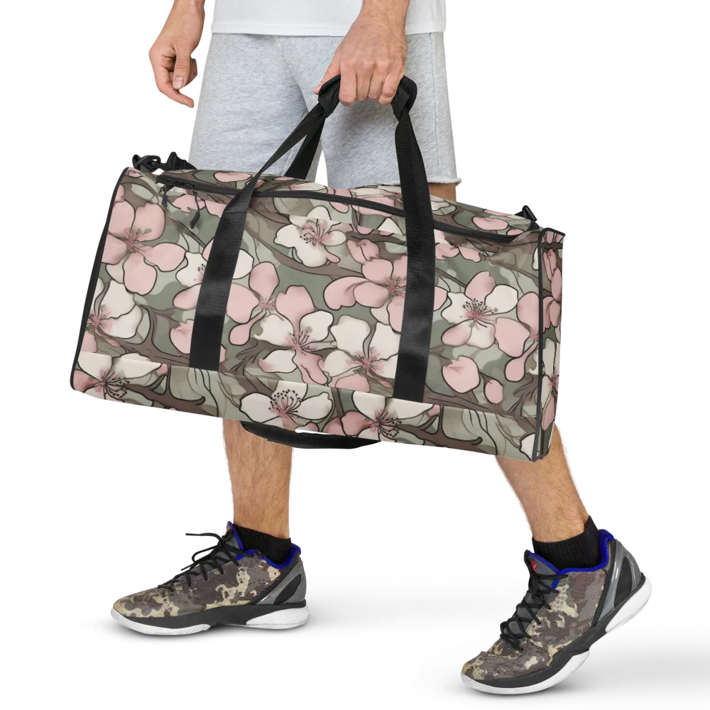 Petal Canopy on Duffle Bag — Front