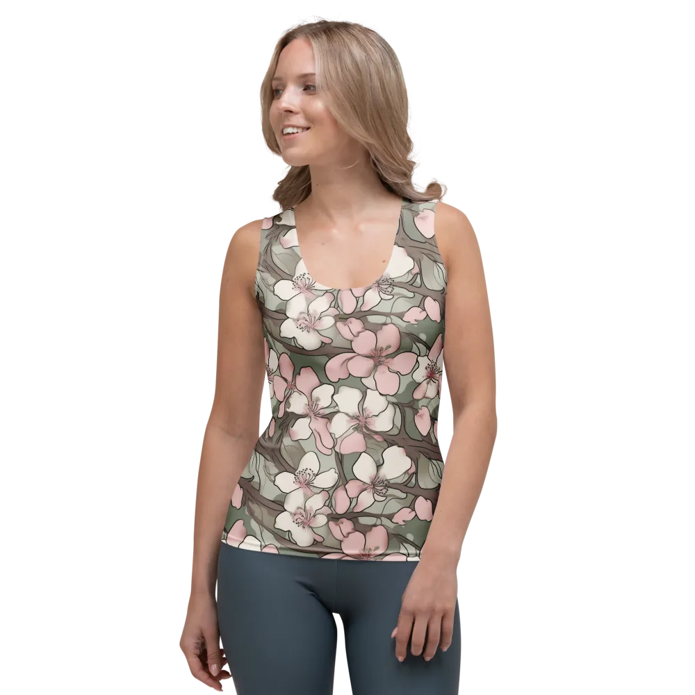Petal Canopy on Women's Tank Top — Front