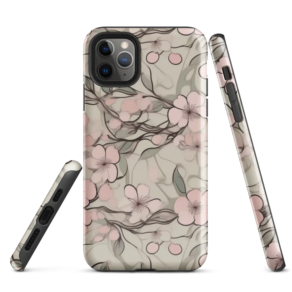 Cherry Drift on Tough Case for iPhone® — Front