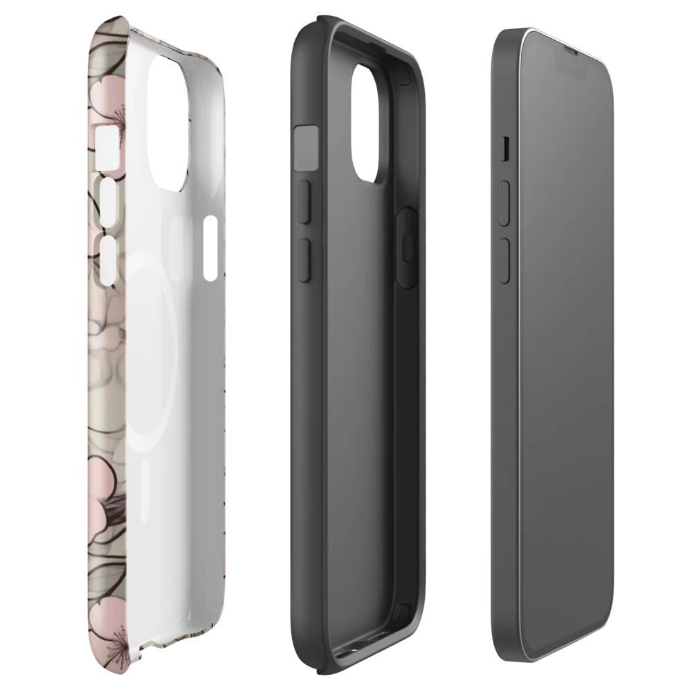 Cherry Drift on MagSafe Tough Case for iPhone® — Front