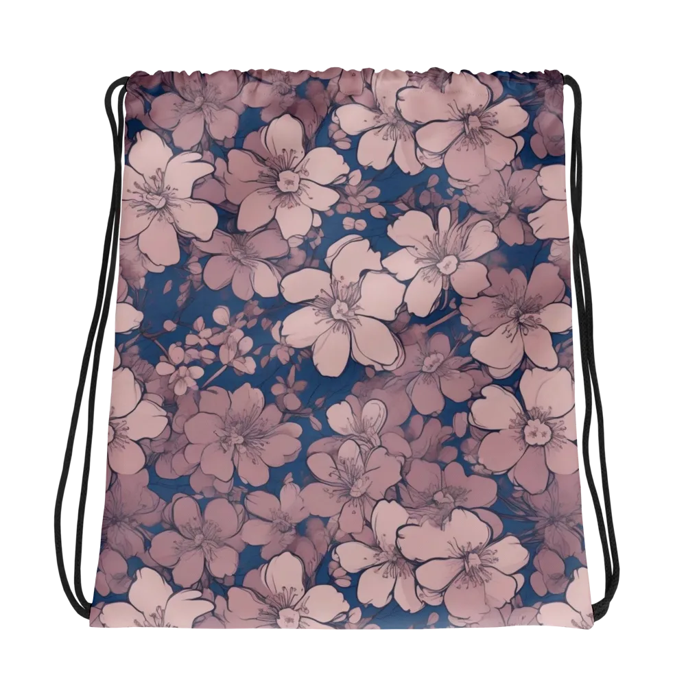 Blush Botanica on Drawstring Bag — Photo