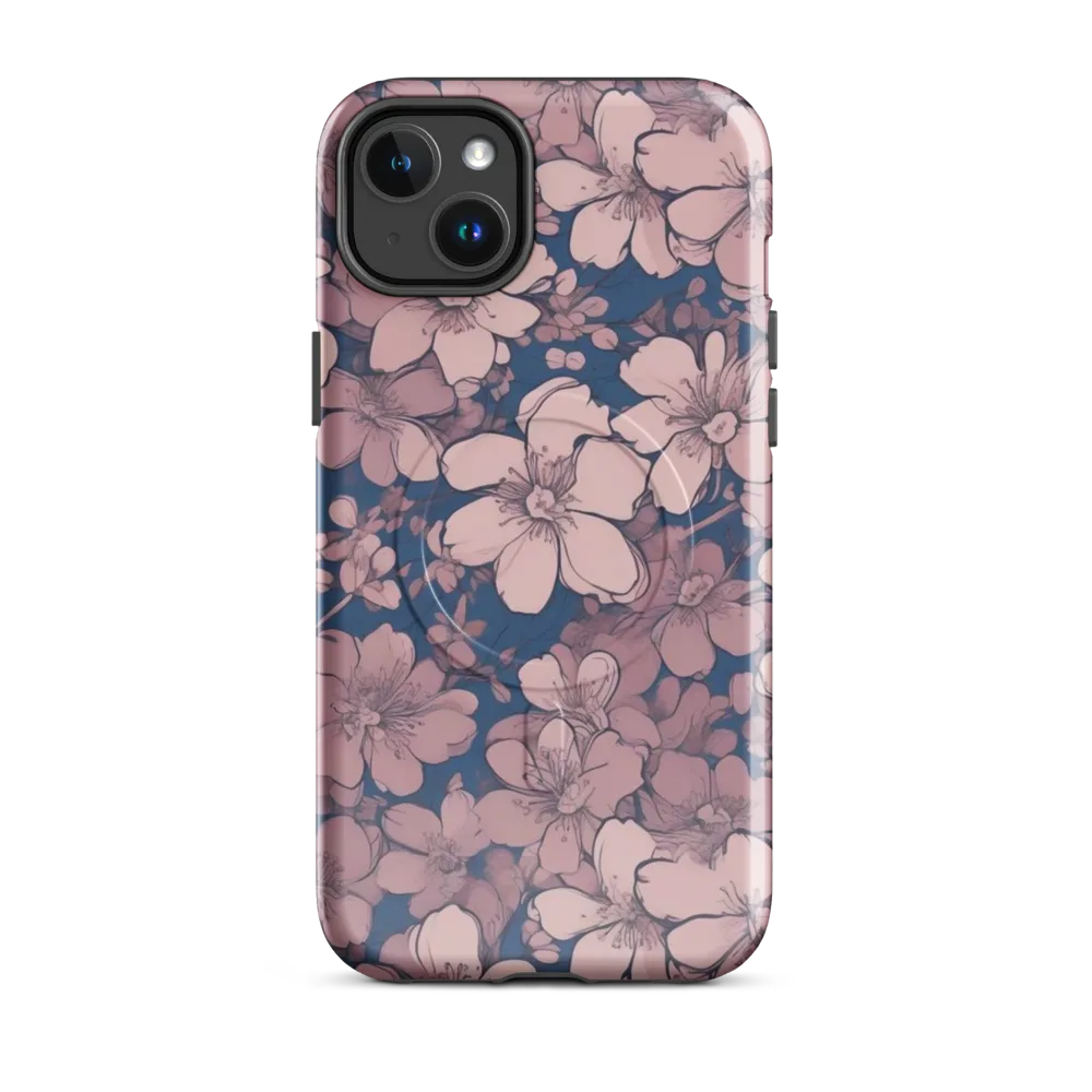 Blush Botanica on MagSafe Tough Case for iPhone® — Front