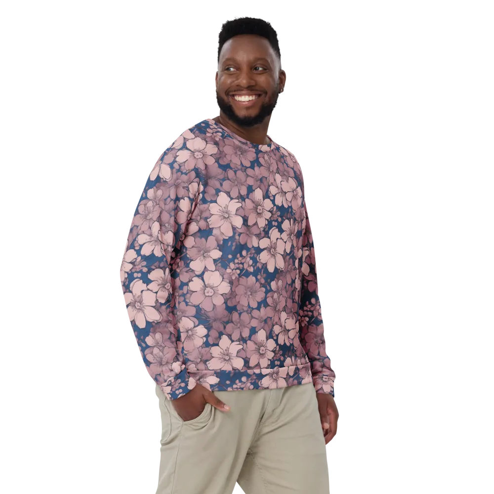 Blush Botanica on Sweatshirt — Front
