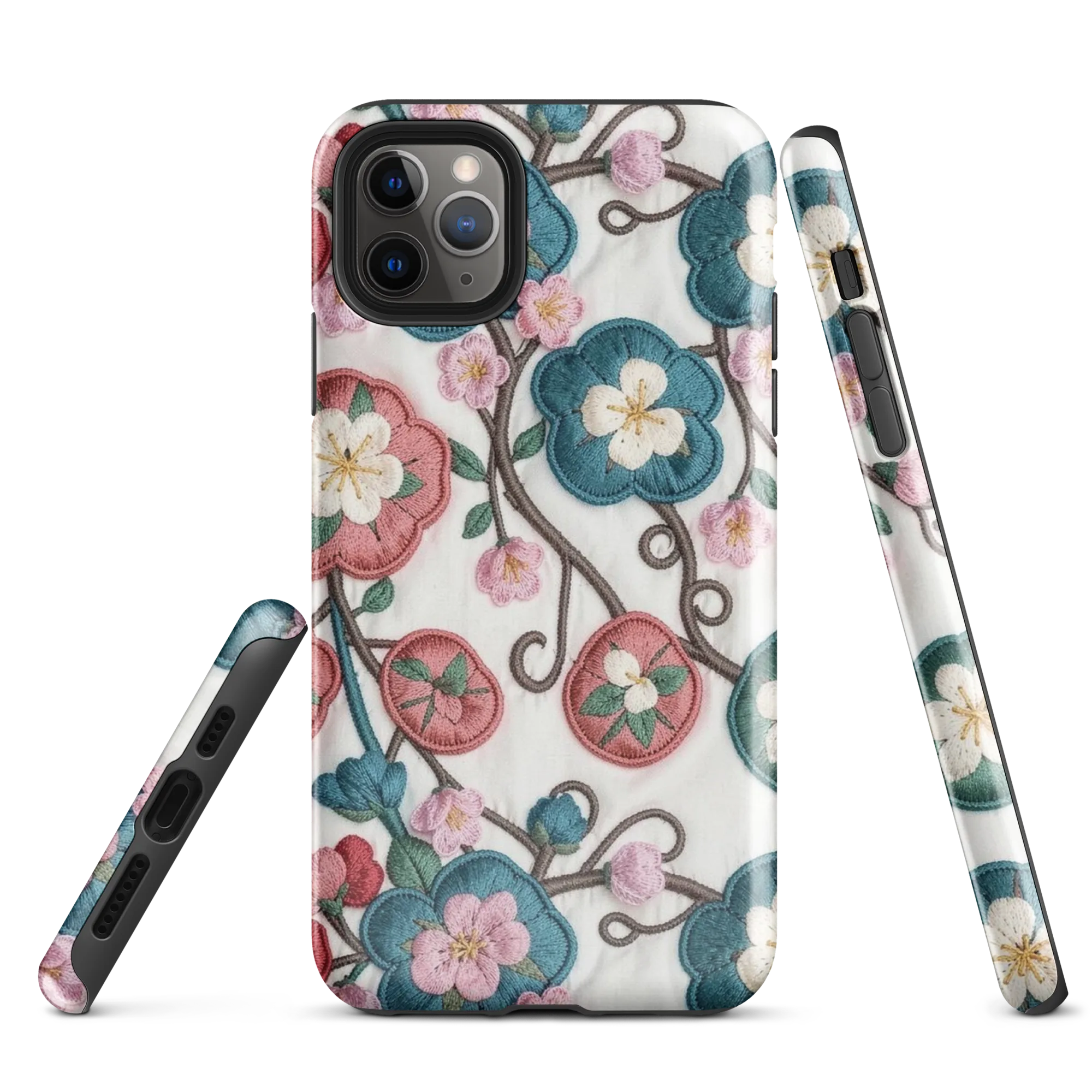 Embroidered Reverie on Tough Case for iPhone® — Front