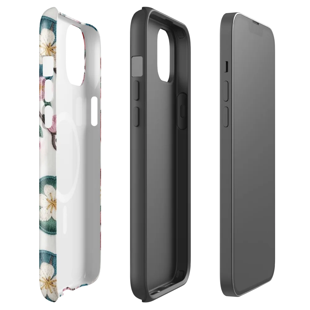 Embroidered Reverie on MagSafe Tough Case for iPhone® — Front