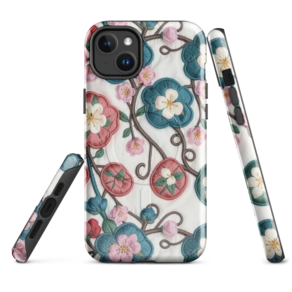 Embroidered Reverie on MagSafe Tough Case for iPhone® — Front