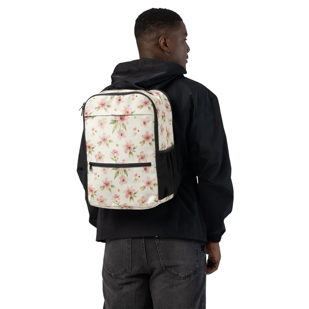 Petal Almanac on Utility Backpack — Back
