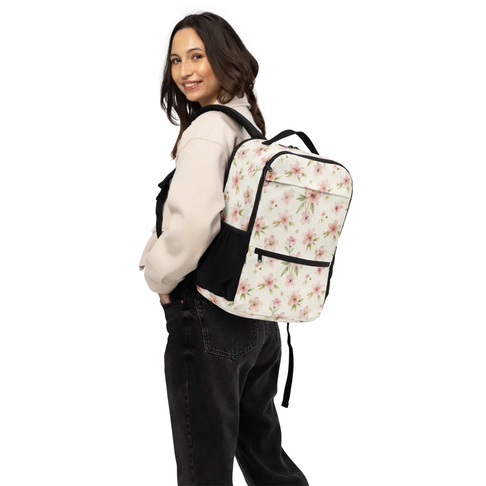 Petal Almanac on Utility Backpack — Back