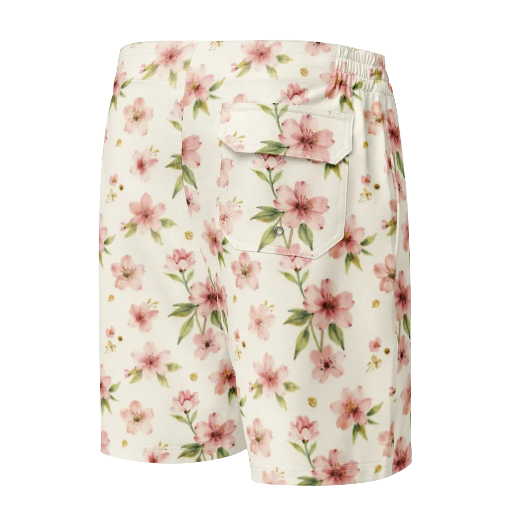 Petal Almanac on Men's Board Shorts — Back