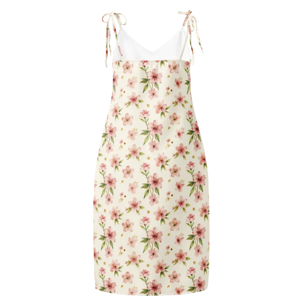 Petal Almanac on Slip Dress — Back