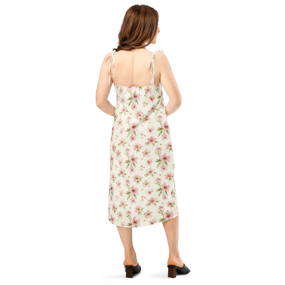Petal Almanac on Slip Dress — Back