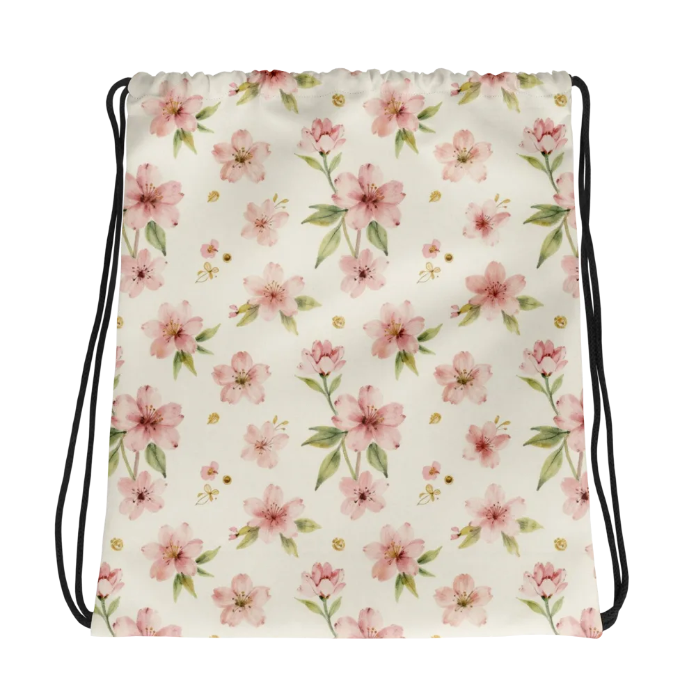 Petal Almanac on Drawstring Bag — Photo