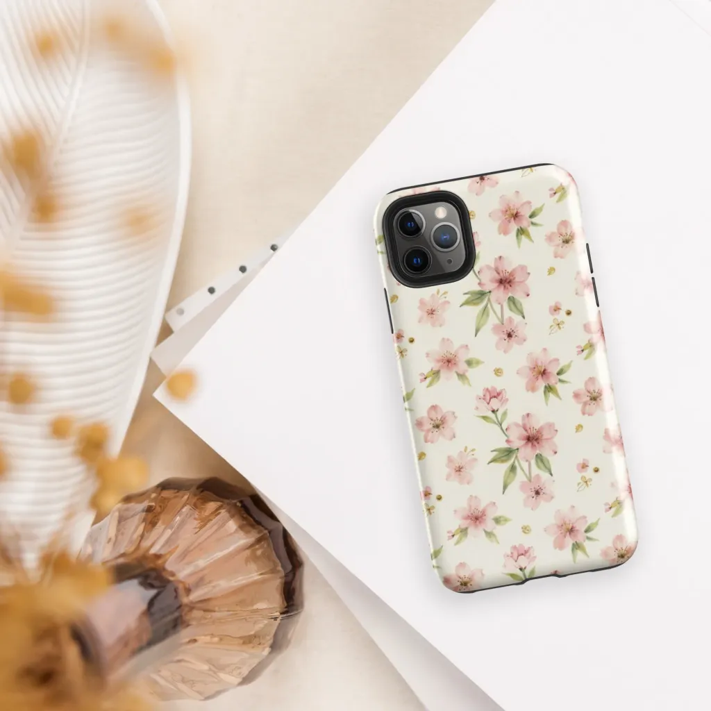 Petal Almanac on Tough Case for iPhone® — Front