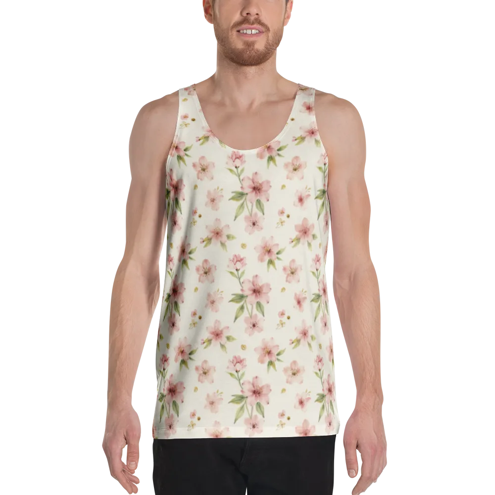 Petal Almanac on Men's Tank Top — Front