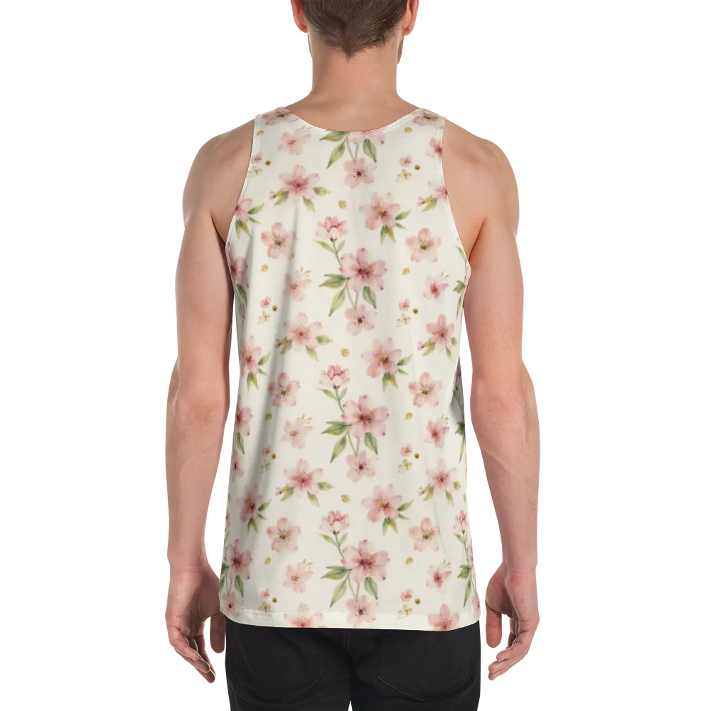 Petal Almanac on Men's Tank Top — Back