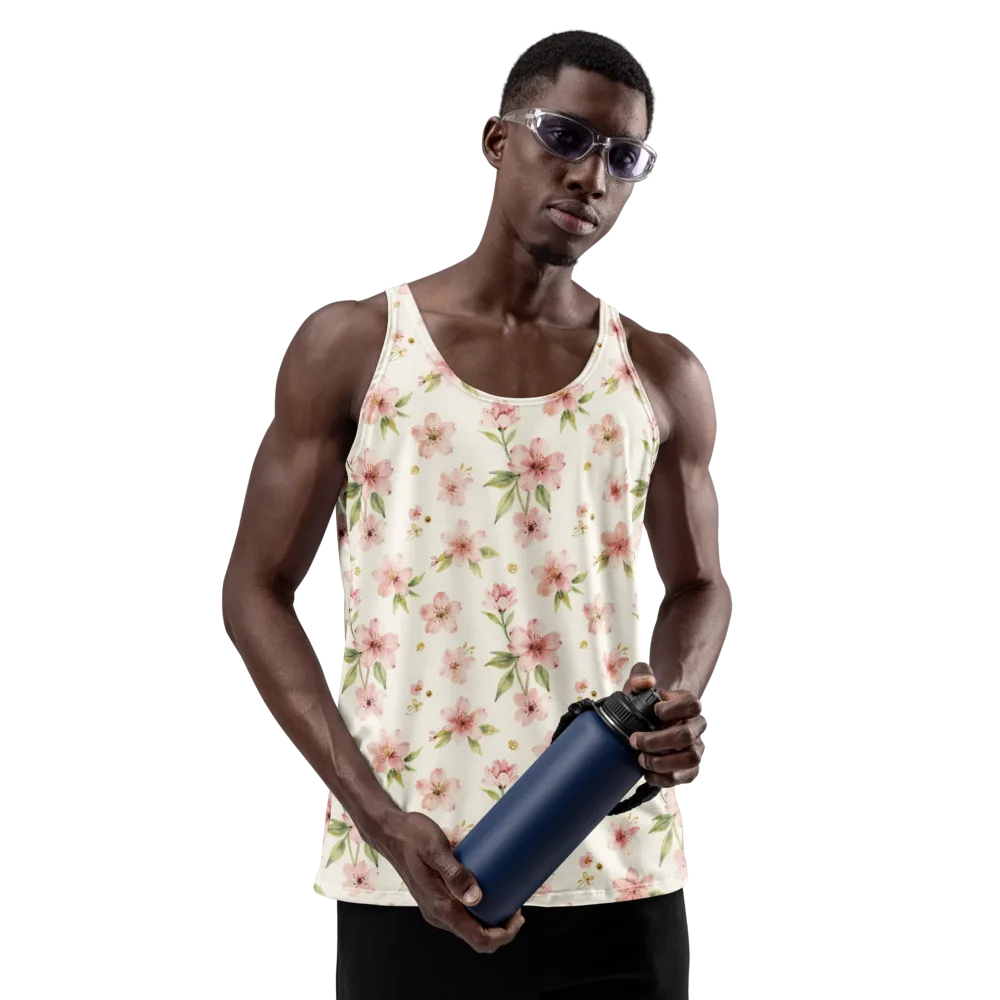 Petal Almanac on Men's Tank Top — Front
