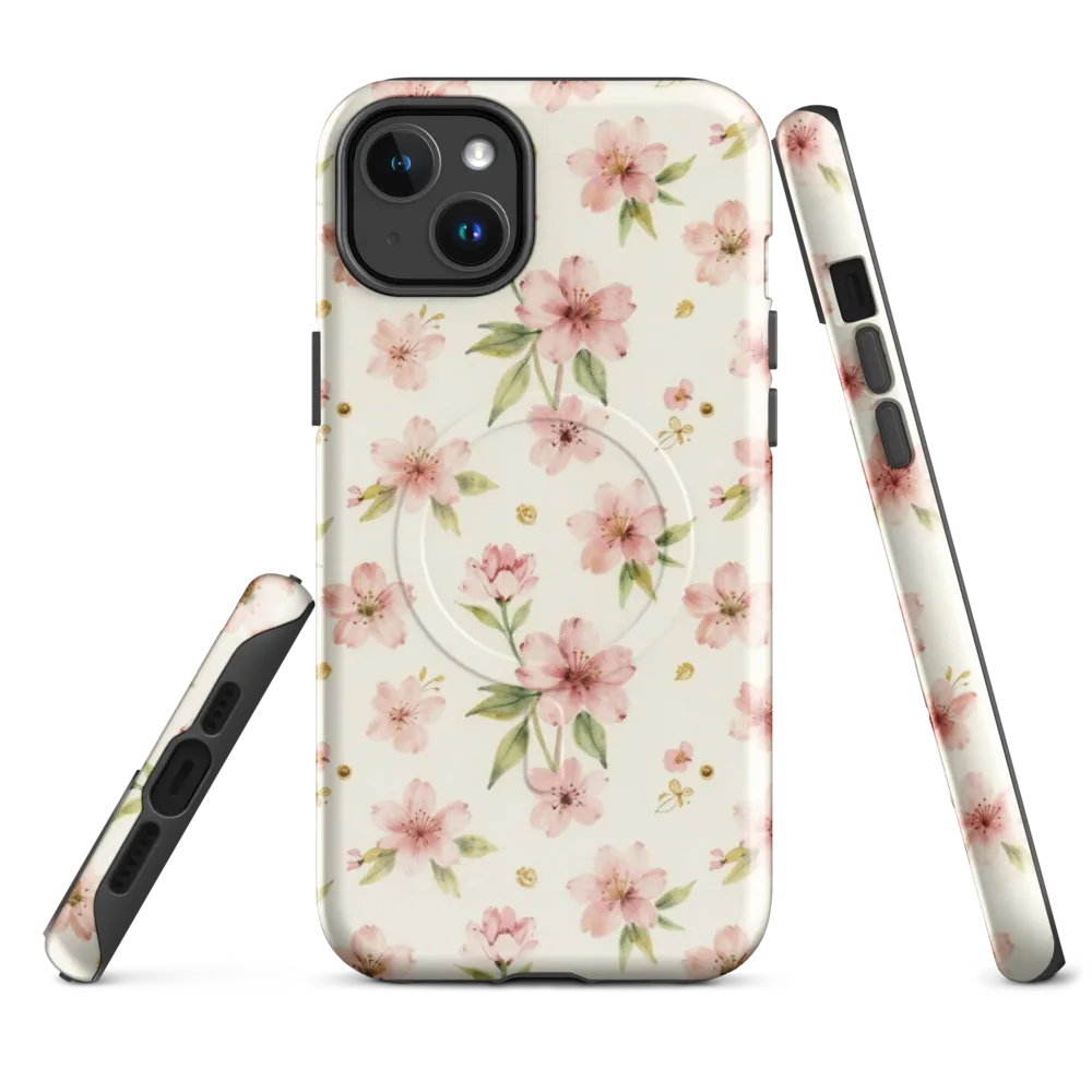 Petal Almanac on MagSafe Tough Case for iPhone® — Front