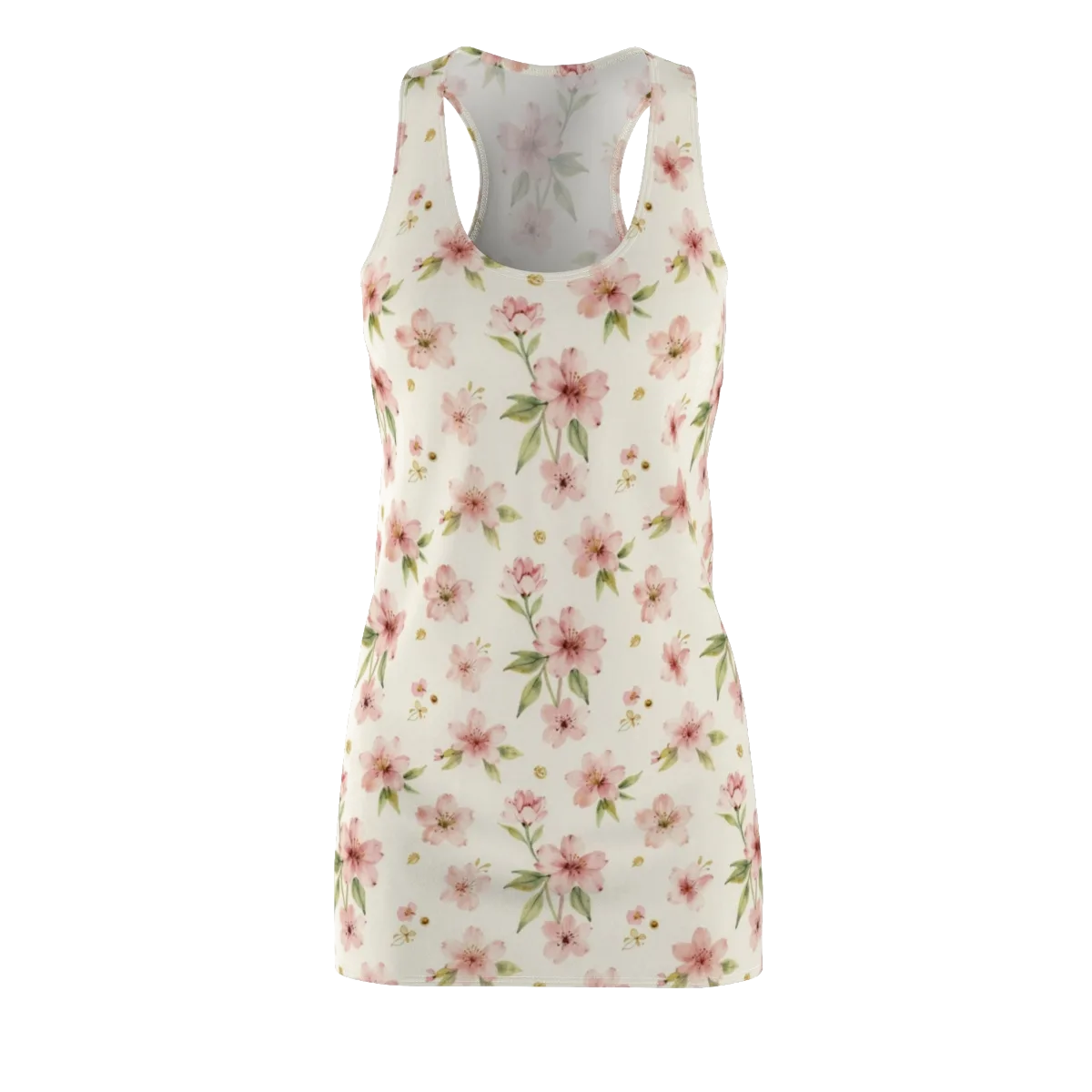 Petal Almanac on Racerback Dress — Front