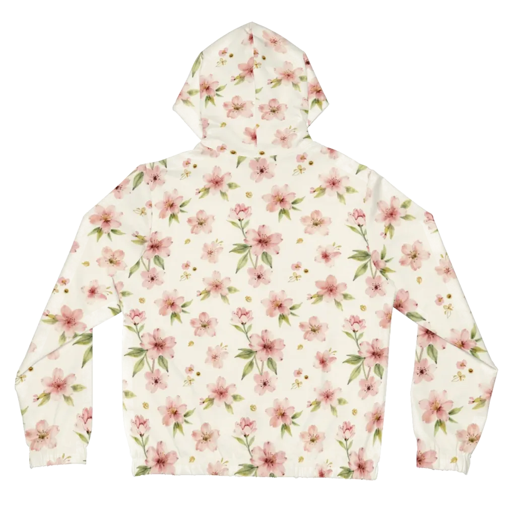 Petal Almanac on Women's Full-Zip Hoodie — Back