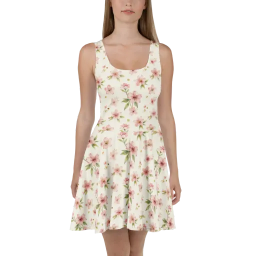 Petal Almanac on a Skater Dress