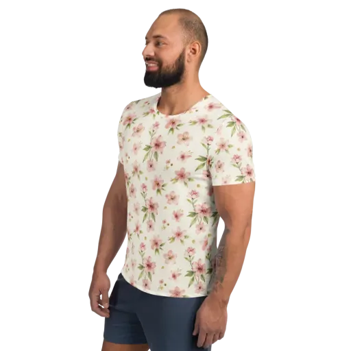 Petal Almanac on a Men's Athletic T-Shirt