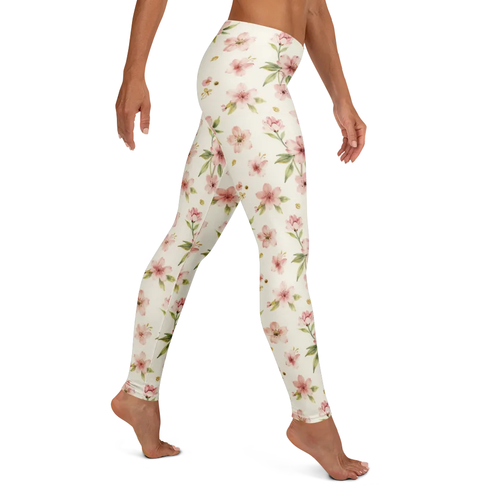 Petal Almanac on Leggings — Right
