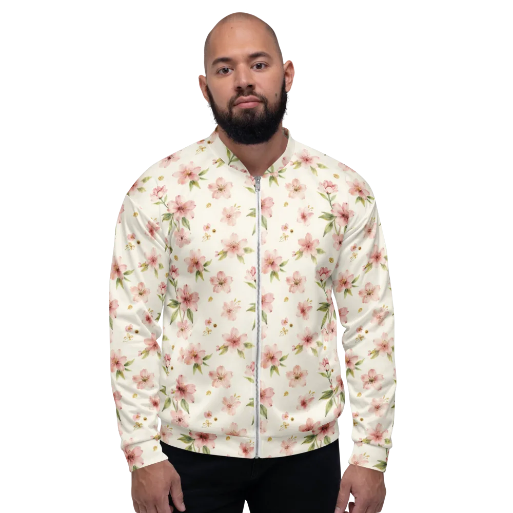 Petal Almanac on Bomber Jacket — Front