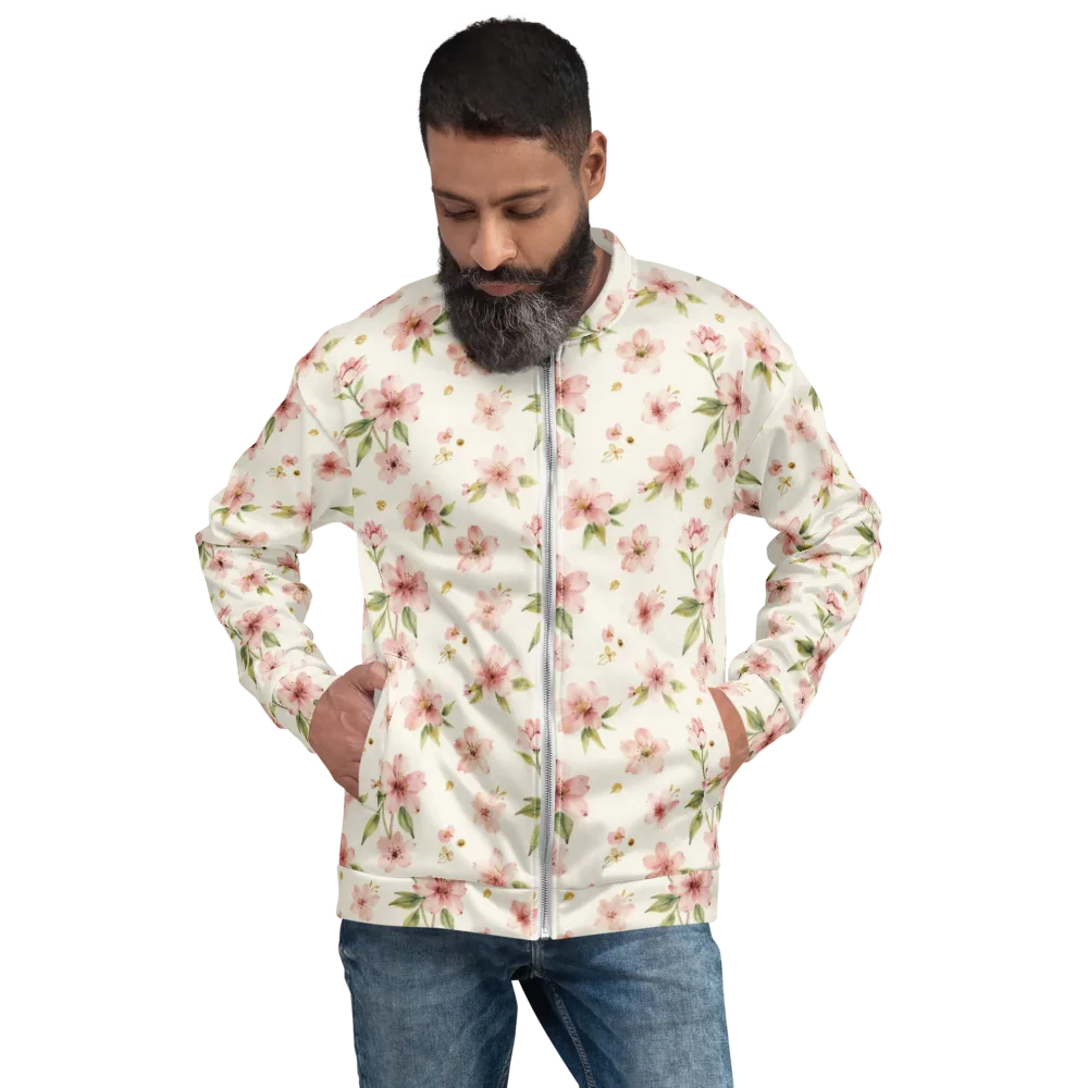 Petal Almanac on Bomber Jacket — Front