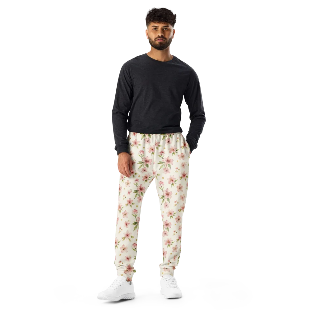 Petal Almanac on Men's Joggers — Front