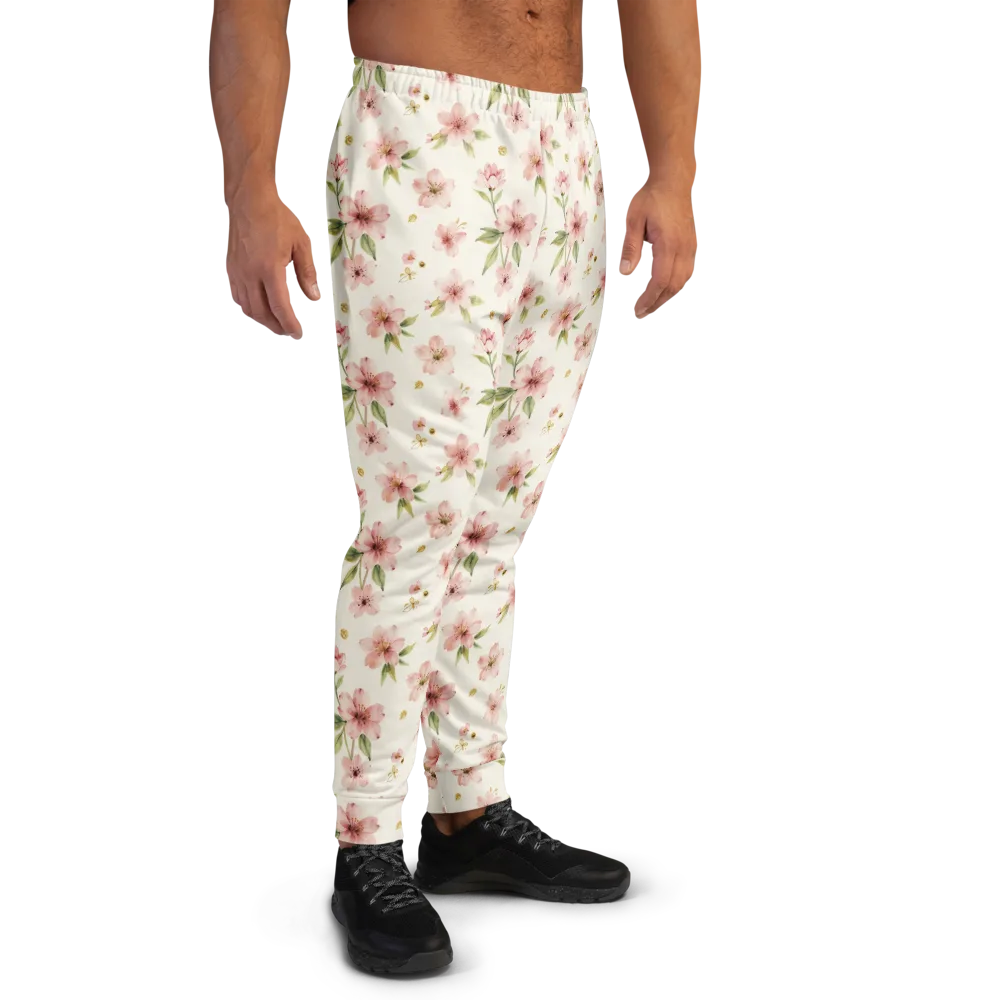 Petal Almanac on Men's Joggers — Right