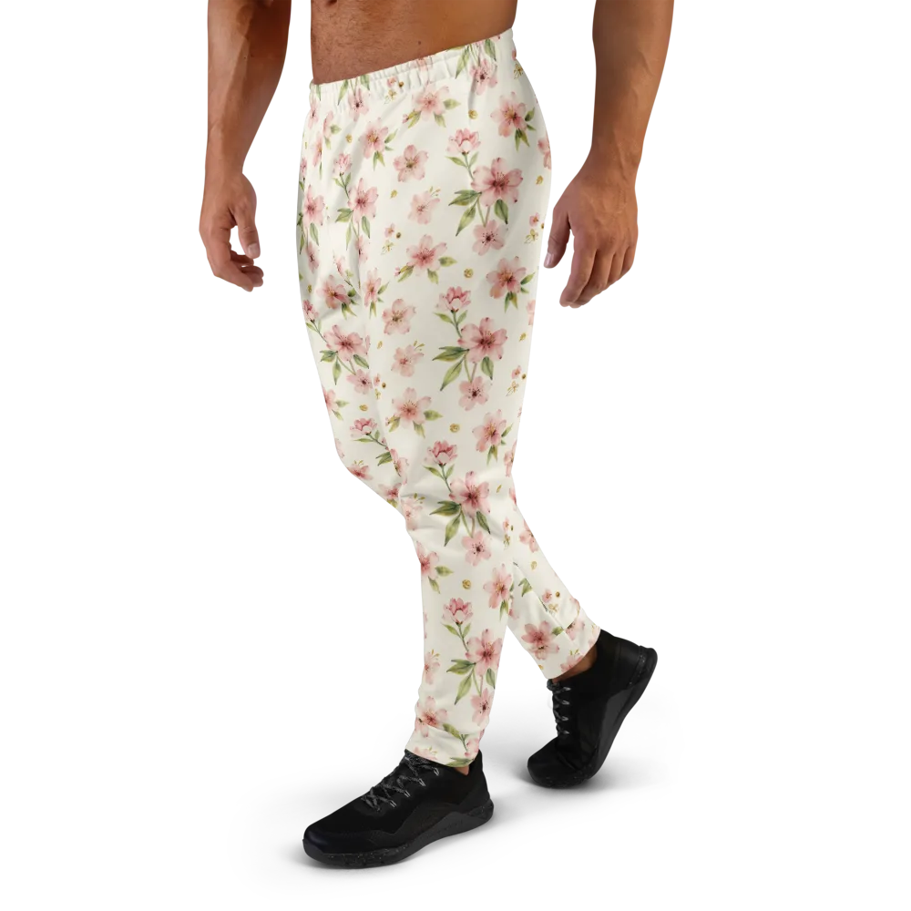 Petal Almanac on Men's Joggers — Left