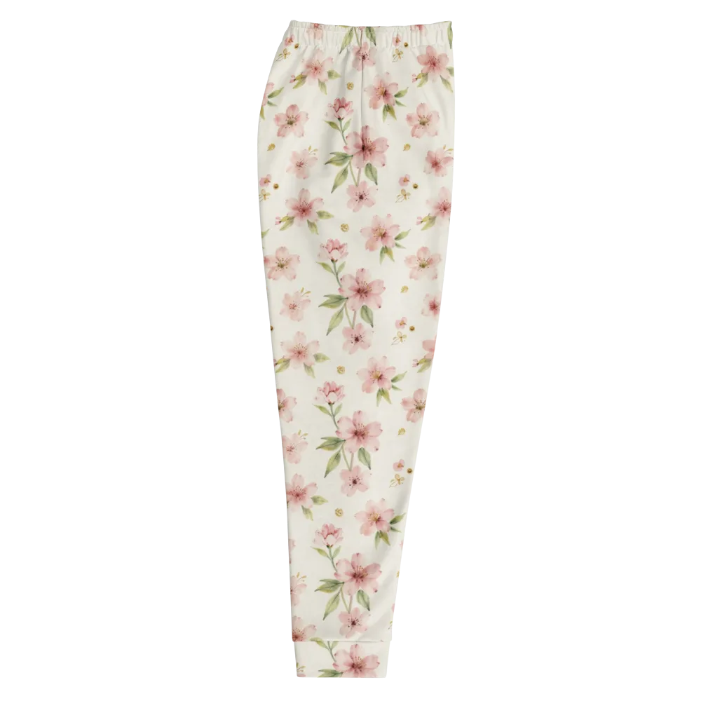 Petal Almanac on Men's Joggers — Right